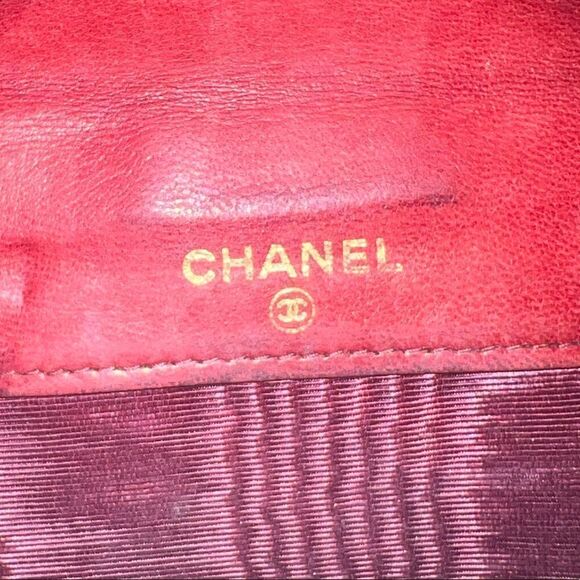 Chanel Burgundy Caviar Leather Short Wallet - Picture 7 of 15